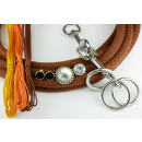 DIY Set Tauleine + Halsband Chocolate Brown 10mm