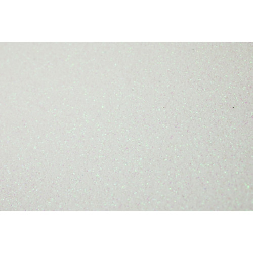 Poli-Flex® Pearl Glitter 488 Rainbow White 20 cm x 25 cm
