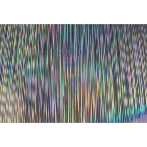 SUPERIOR 9720 Holo-Brushed Silver Vinyl 20 x 30,5 cm