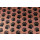 Wasserabweisender Stoff Pfötchen Braun 10 x 75 cm