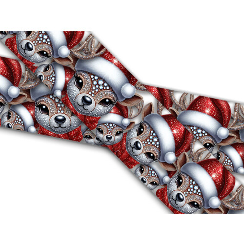 Biothane mit UV Druck 25mm "Jewel Reindeer"