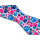 Biothane mit UV Druck 38mm "Pfoten Pink Blau"