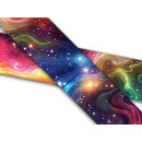 Biothane mit UV Druck 38mm "Galactic Swirl"
