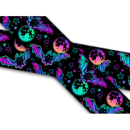 Biothane mit UV Druck 19mm "Bats & Moons"