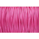 Makramee-Garn Polyester geflochten 1 mm Pink