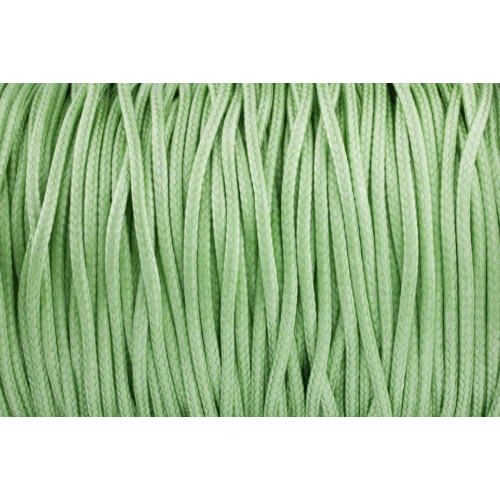 Makramee-Garn Polyester geflochten 1 mm Frühlingsgrün