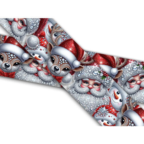 Biothane mit UV Druck 25mm "Jewel Christmas"