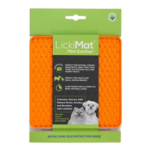 Licki Mat Soother Mini Orange