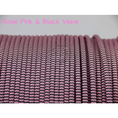US - Cord  Typ 3 Rosa Pink & Black Wave