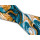 Biothane mit UV Druck 19mm "Aqua & Gold Marble"