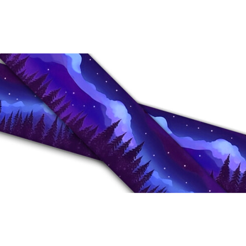 Biothane Adapter  Cord  Nordlichter Lila 25mm