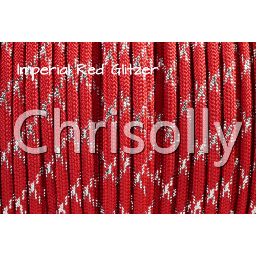 US - Cord  Typ 3 Imperial Red Glitzer
