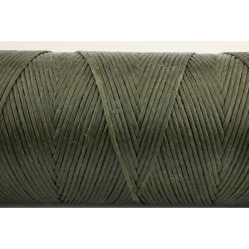 Gewachstes Polyestergarn 0,7 mm Olive