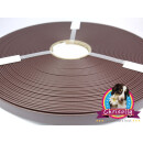 Kurze Stücke B1318 Biothane Dunkelbraun 13mm 48cm