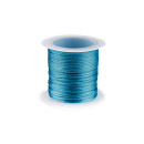 Satinkordel 1 mm Helles Blau