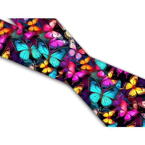 Biothane mit UV Druck 16mm "Schmetterlinge"