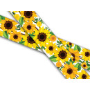 Biothane mit UV Druck 19mm "Sonnenblumen"