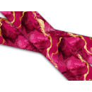 Biothane mit UV Druck 38mm "Hot Pink Marble"