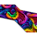 Biothane mit UV Druck 25mm "Swirling Rainbow"