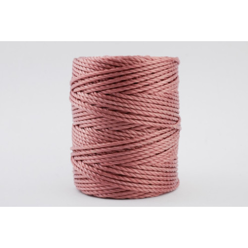 C-Lon Tex 400 Bead Cord 0,9mm Copper Rose 35m Rolle