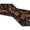 Biothane mit UV Druck 25mm "Carved Leather Plume"