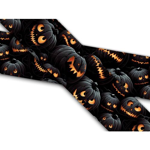 Biothane mit UV Druck 25mm "Black Jack"