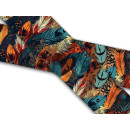 Biothane mit UV Druck 25mm "Herbst Federn"