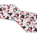 Biothane mit UV Druck 19mm "Schneemann Rot...