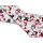 Biothane mit UV Druck 19mm "Schneemann Rot Weiß"