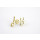 Verbinder Schriftzug Goldfarbig "joy"