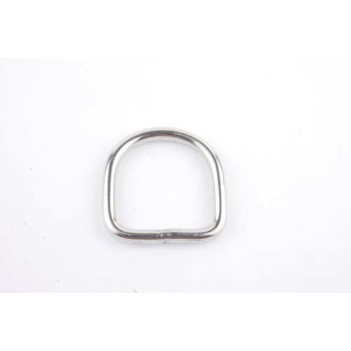 D - Ring Edelstahl 20 mm Standard  Höhe 20 mm