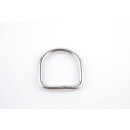 D - Ring Edelstahl 20 mm Standard  Höhe 20 mm