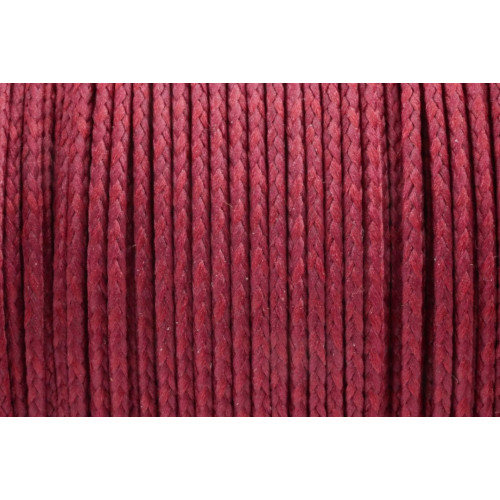 Micro Cord PES Merlot Red