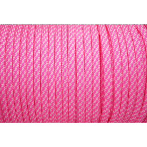 US - Cord  Typ 3 Neon Pink Candy Cane Meterware