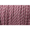 Cord  Typ 3 Helix DNA Cream & Burgundy Meterware