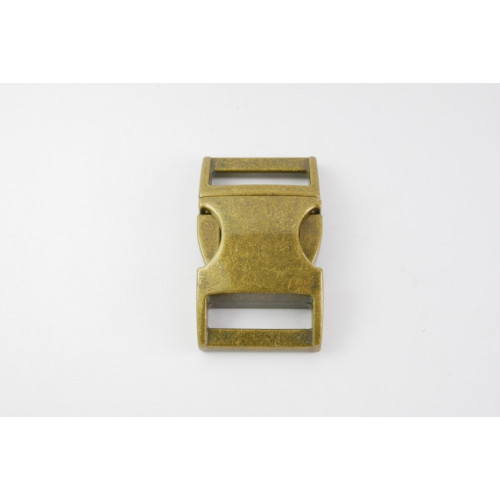 Steckschnalle Antik-Bronze 20 mm