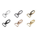 Karabiner 20 x 48 mm Antik Messingfarbig