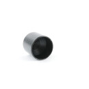 Endkappe ohne Öse Schwarz 10mm Premium