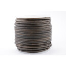 Leder 1,5mm Dunkelbraun Used 20m Rolle