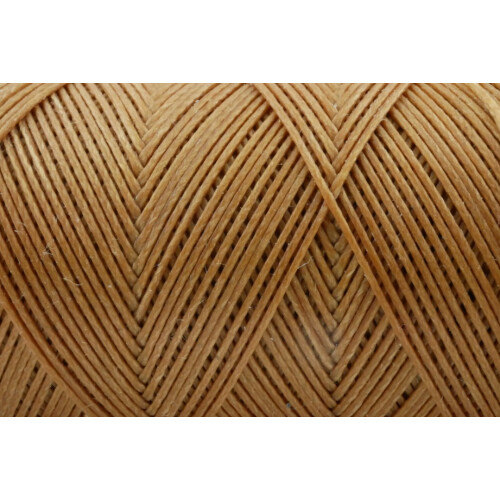 Gewachstes Polyestergarn 0,6 mm Mokka