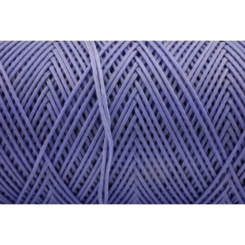 Gewachstes Polyestergarn 0,6 mm Lavendel