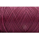 Gewachstes Polyestergarn 0,6 mm Beere