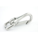 Blattfederhaken Edelstahl 13 x 51 mm