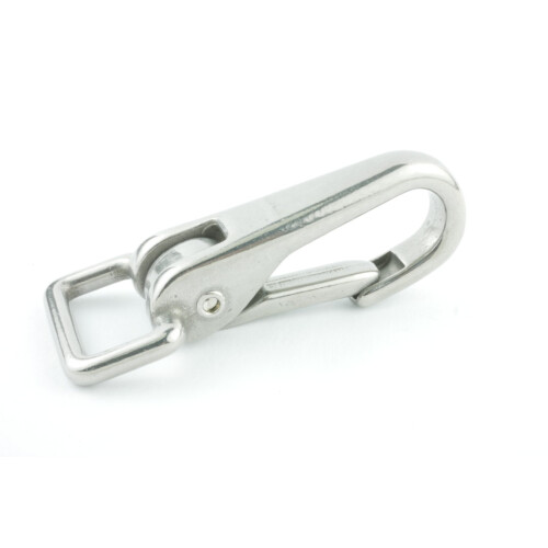 Blattfederhaken Edelstahl 19 x 65 mm