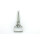 Blattfederhaken Edelstahl 19 x 65 mm