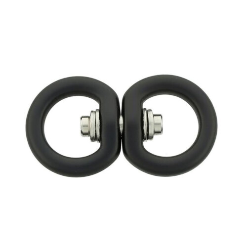 Aluminium Wirbel 16 mm Schwarz