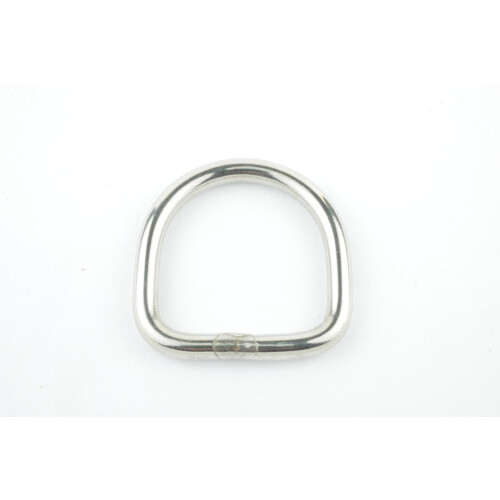 D - Ring Edelstahl 25 mm Standard  Höhe 25 mm