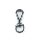 Karabinerhaken Snap Hook Schwarz RW 13x55mm