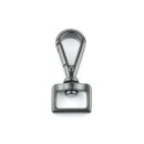 Karabinerhaken Snap Hook Schwarz GW 16x52mm
