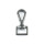 Karabinerhaken Snap Hook Schwarz GW 16x52mm